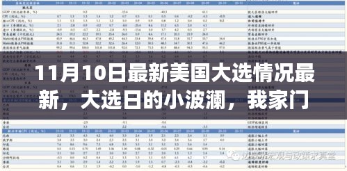 美國大選最新動態(tài)，家門口的溫馨故事與選舉日的小波瀾