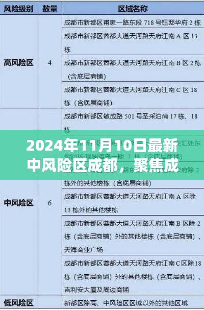 聚焦成都，最新中風(fēng)險(xiǎn)區(qū)解讀與洞察（2024年11月版）