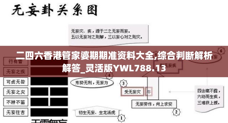 二四六香港管家婆期期準資料大全,綜合判斷解析解答_靈活版YWL788.13