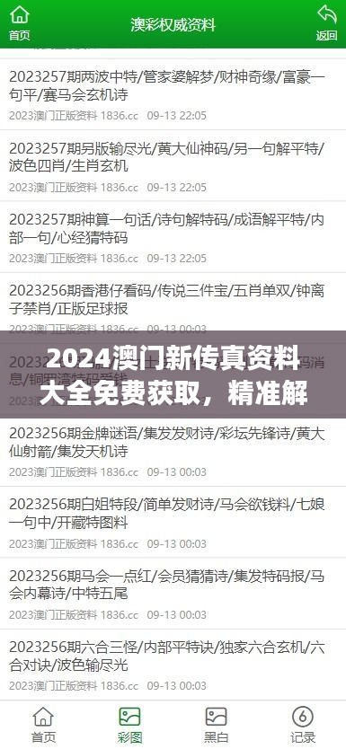 2024澳門新傳真資料大全免費獲取，精準(zhǔn)解讀挑戰(zhàn)版WND404.05