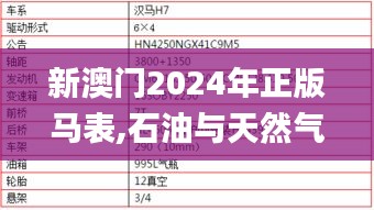 新澳門2024年正版馬表,石油與天然氣工程_ARC555.05陰陽境