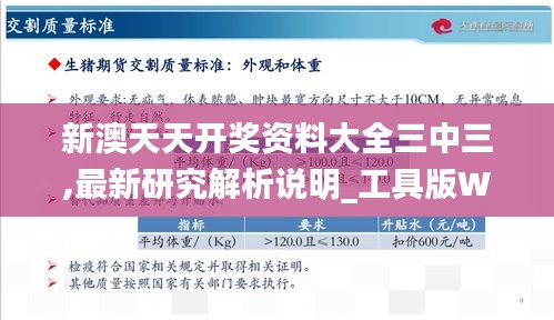 新澳天天開獎資料大全三中三,最新研究解析說明_工具版WIQ34.28