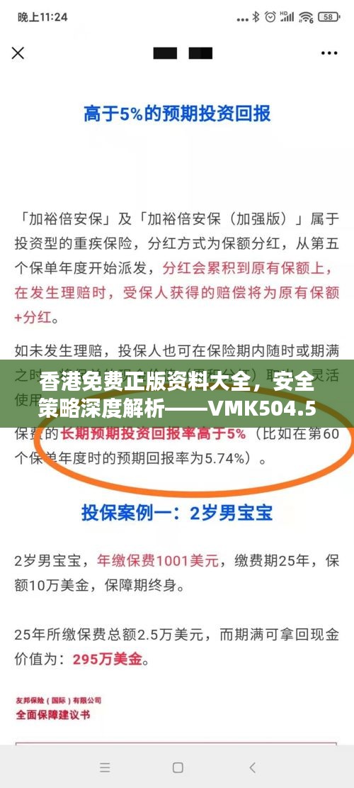 香港免費正版資料大全，安全策略深度解析——VMK504.53分析版