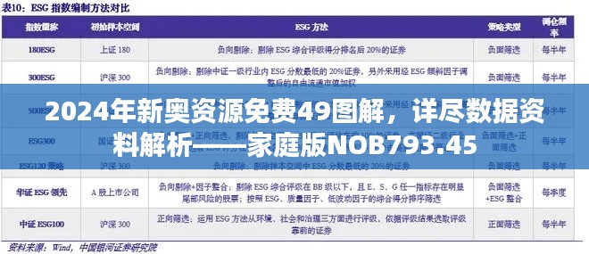 2024年新奧資源免費(fèi)49圖解，詳盡數(shù)據(jù)資料解析——家庭版NOB793.45