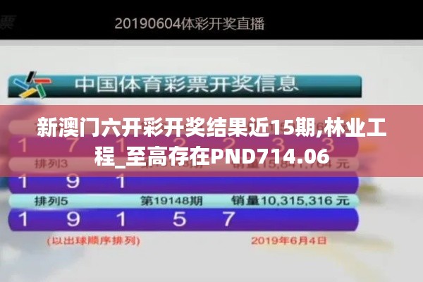 新澳門六開彩開獎結果近15期,林業(yè)工程_至高存在PND714.06