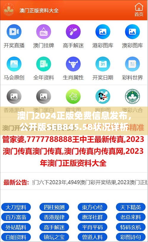 澳門2024正版免費信息發(fā)布，公開版SEB845.58狀況詳析