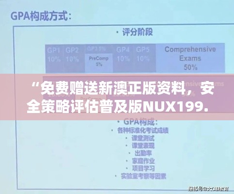 “免費(fèi)贈送新澳正版資料，安全策略評估普及版NUX199.15體驗(yàn)”