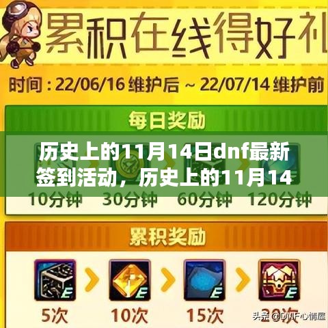 歷史上的11月14日DNF最新簽到活動(dòng)誕生與影響回顧