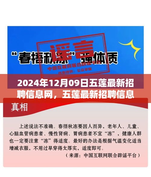 五蓮最新招聘信息網(wǎng)使用指南（初學(xué)者與進(jìn)階用戶適用，發(fā)布日期，2024年12月9日）