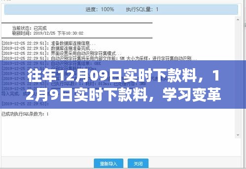 12月9日實(shí)時下款料，學(xué)習(xí)變革的魔力，交響出自信與成就的時刻。