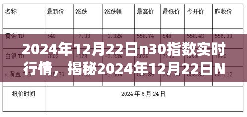 揭秘2024年12月22日N30指數(shù)實時行情，洞悉市場走勢，把握投資機會大解析