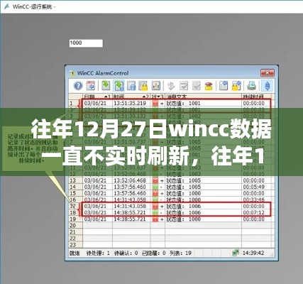 往年12月27日WinCC數(shù)據不實時刷新問題解析及觀點闡述