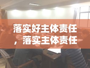 落實好主體責(zé)任，落實主體責(zé)任20條 