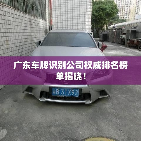 廣東車牌識別公司權(quán)威排名榜單揭曉！