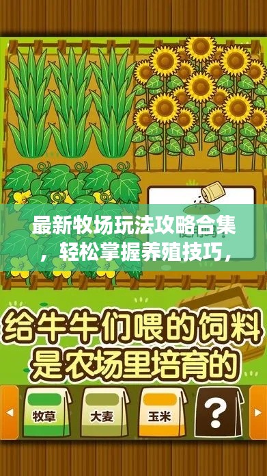 最新牧場玩法攻略合集，輕松掌握養(yǎng)殖技巧，成為牧場達(dá)人！