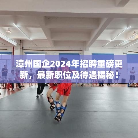 漳州國企2024年招聘重磅更新，最新職位及待遇揭秘！