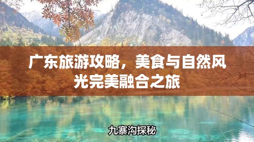 廣東旅游攻略，美食與自然風(fēng)光完美融合之旅