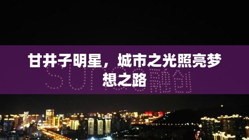 甘井子明星，城市之光照亮夢想之路