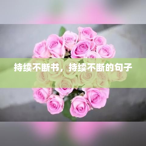 持續(xù)不斷書，持續(xù)不斷的句子 