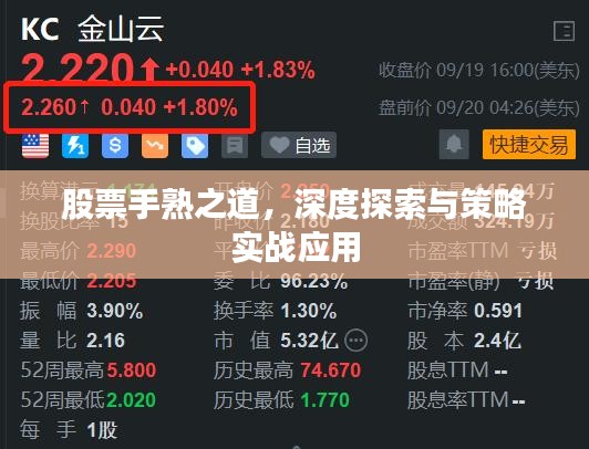 股票手熟之道，深度探索與策略實(shí)戰(zhàn)應(yīng)用