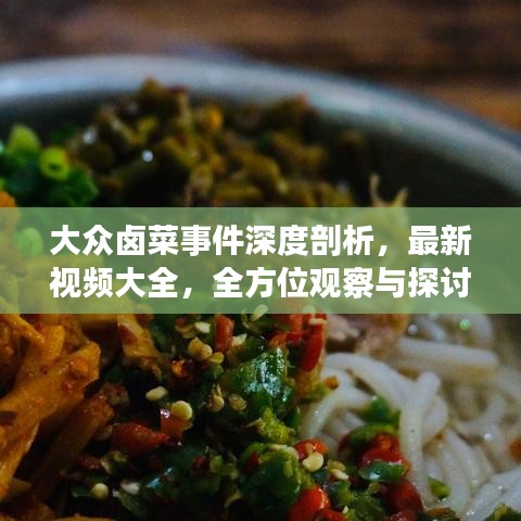 大眾鹵菜事件深度剖析，最新視頻大全，全方位觀察與探討