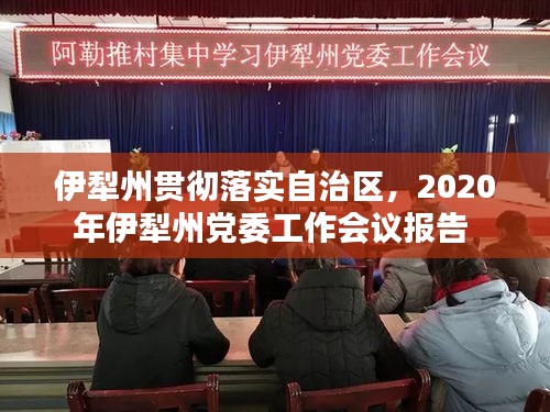 伊犁州貫徹落實(shí)自治區(qū)，2020年伊犁州黨委工作會(huì)議報(bào)告 